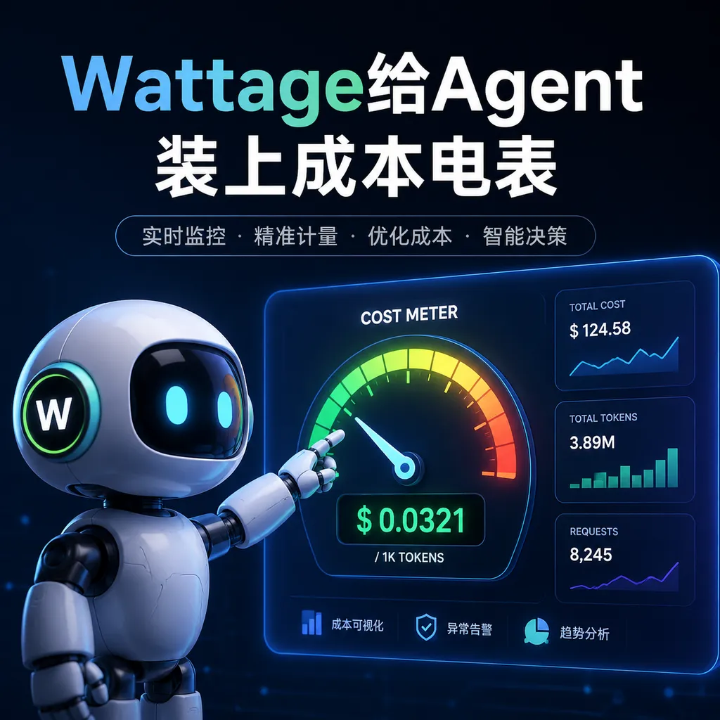 Wattage Gives Agents a Cost Meter