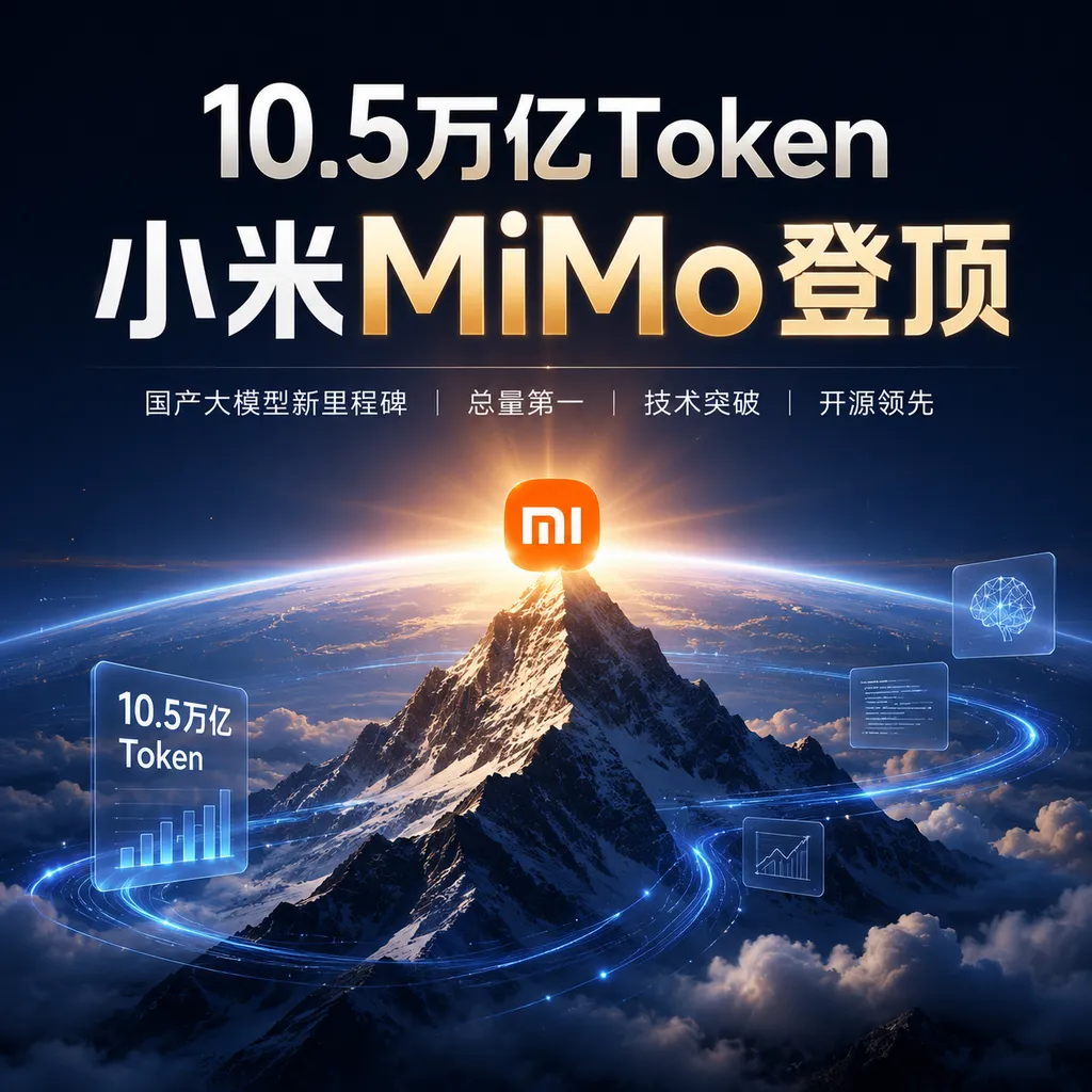 105 Trillion Tokens: Xiaomi MiMo Takes the Top Spot