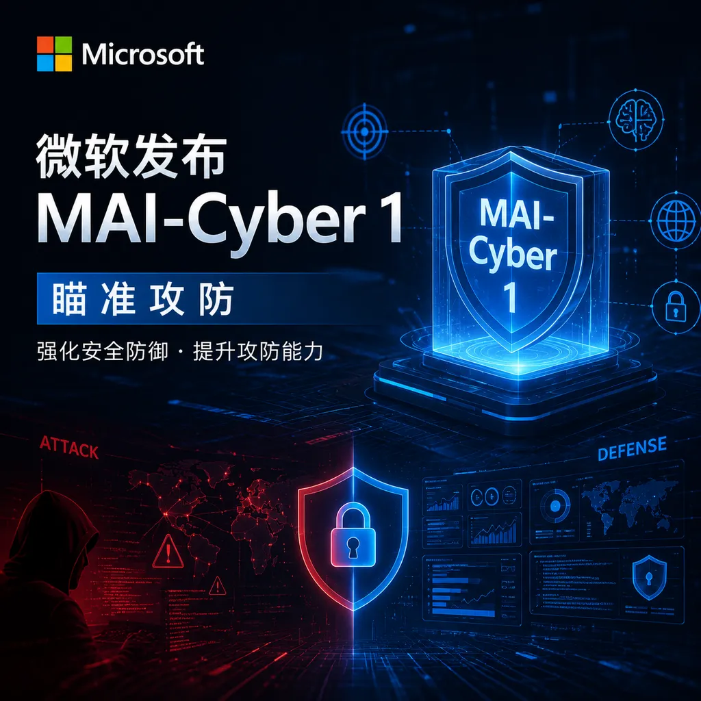 Microsoft Launches MAI-Cyber 1, Targeting Cyber Offense and Defense