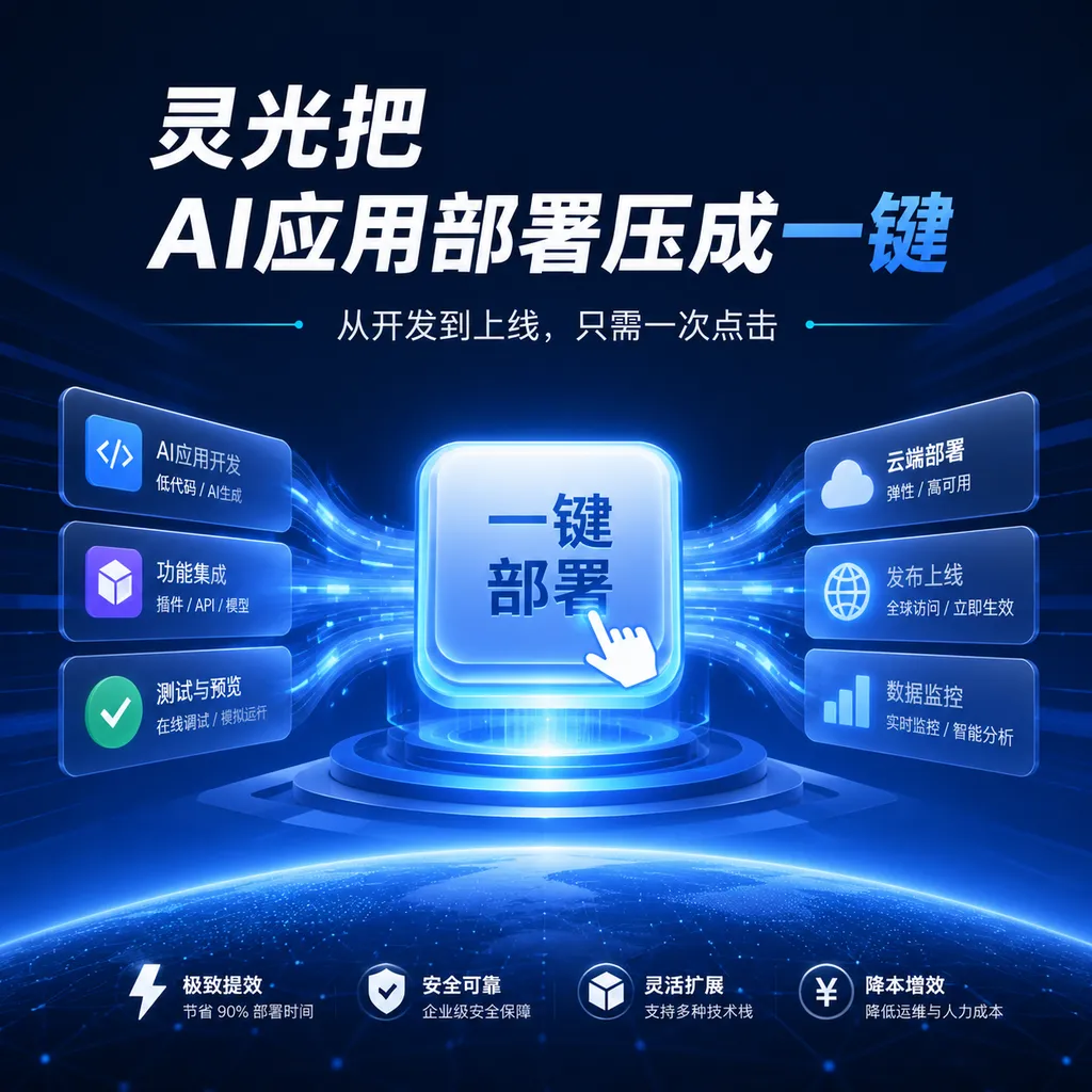 Lingguang Makes AI App Deployment a One-Click Process