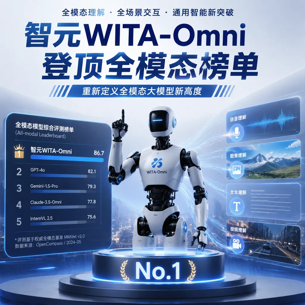 AgiBot WITA-Omni Tops the Omni-Modal Leaderboard