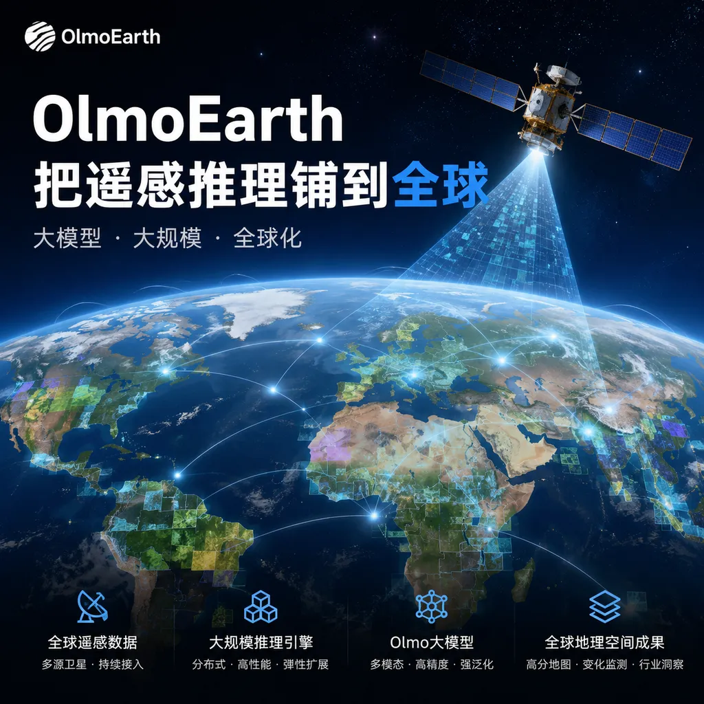 OlmoEarth Brings Remote Sensing Inference to the Entire Globe