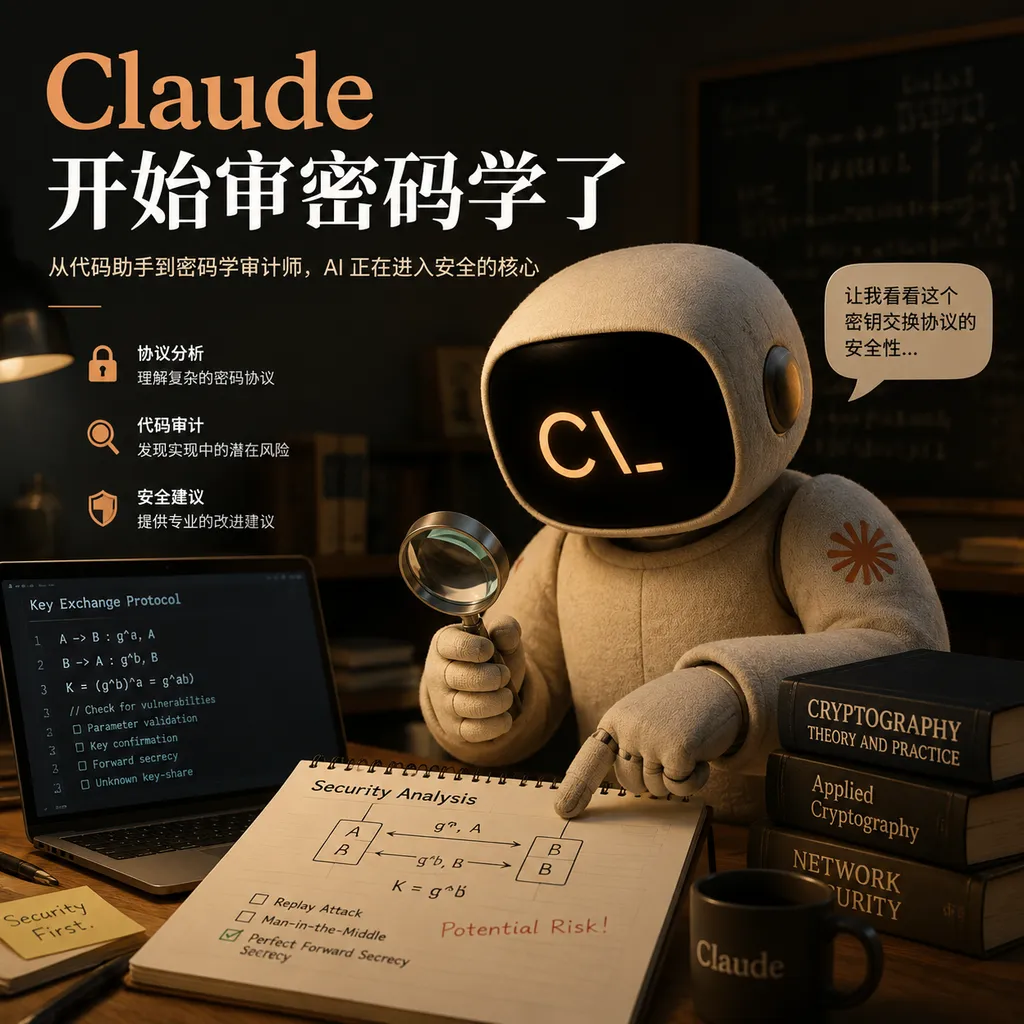 Claude has started reviewing cryptography.
