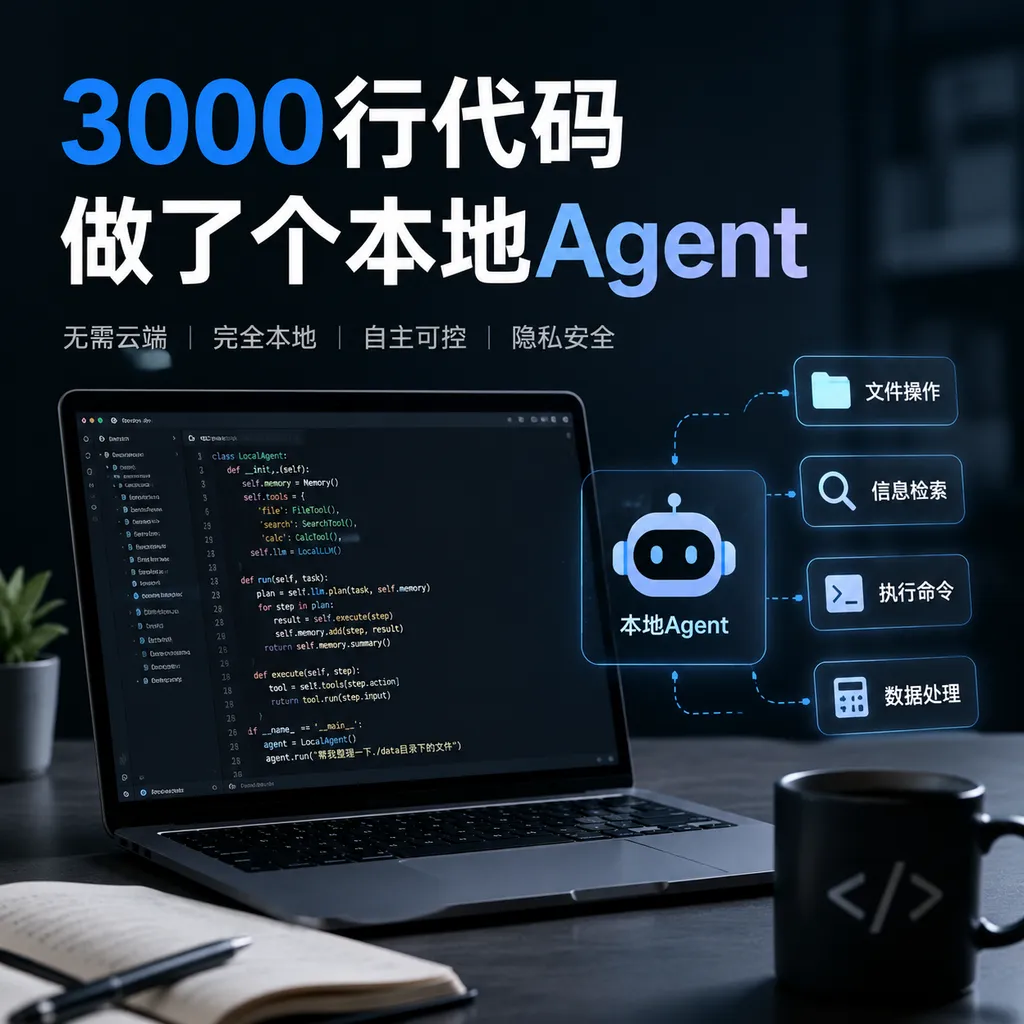 3000行代码，做了个本地Agent