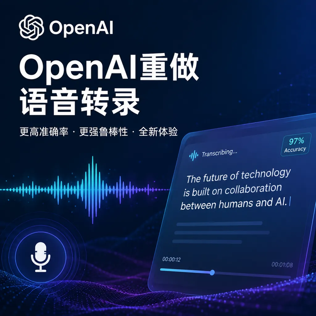 OpenAI Revamps Speech Transcription