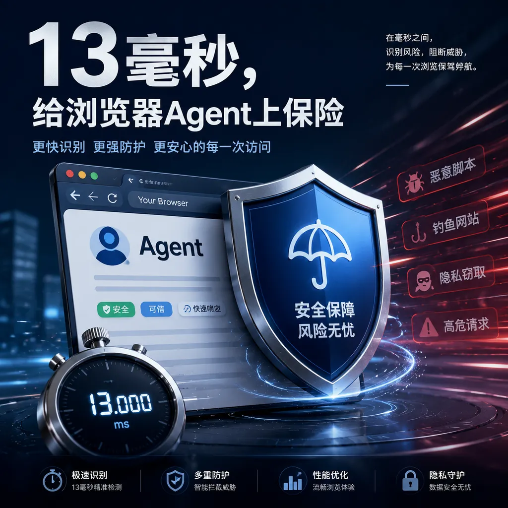 13 Milliseconds: Giving Browser Agents a Safety Net