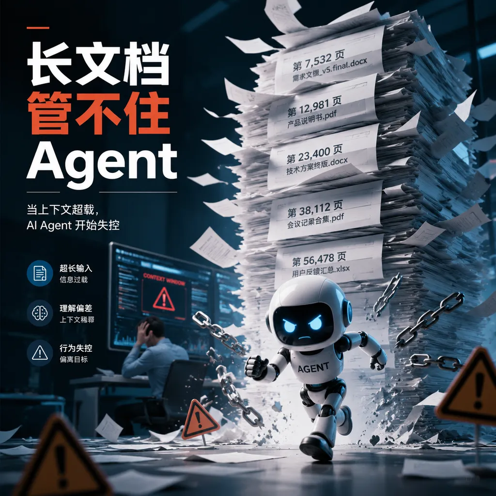 Long Documents Can’t Control Agents