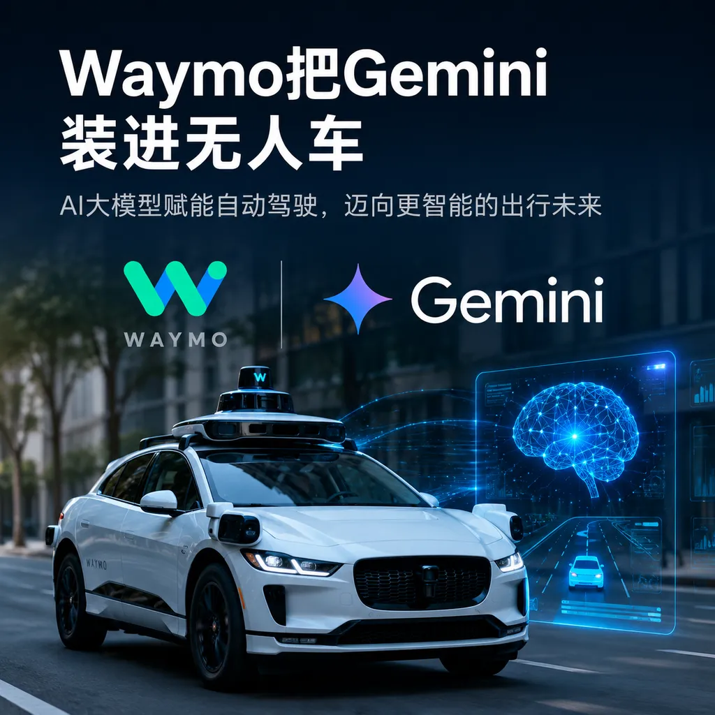 Waymo把Gemini装进无人车