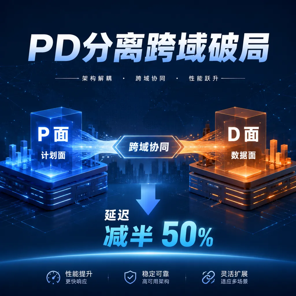 PD分离跨域破局:延迟减半