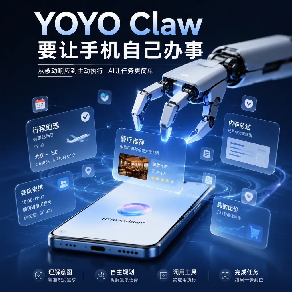YOYO Claw要让手机自己办事