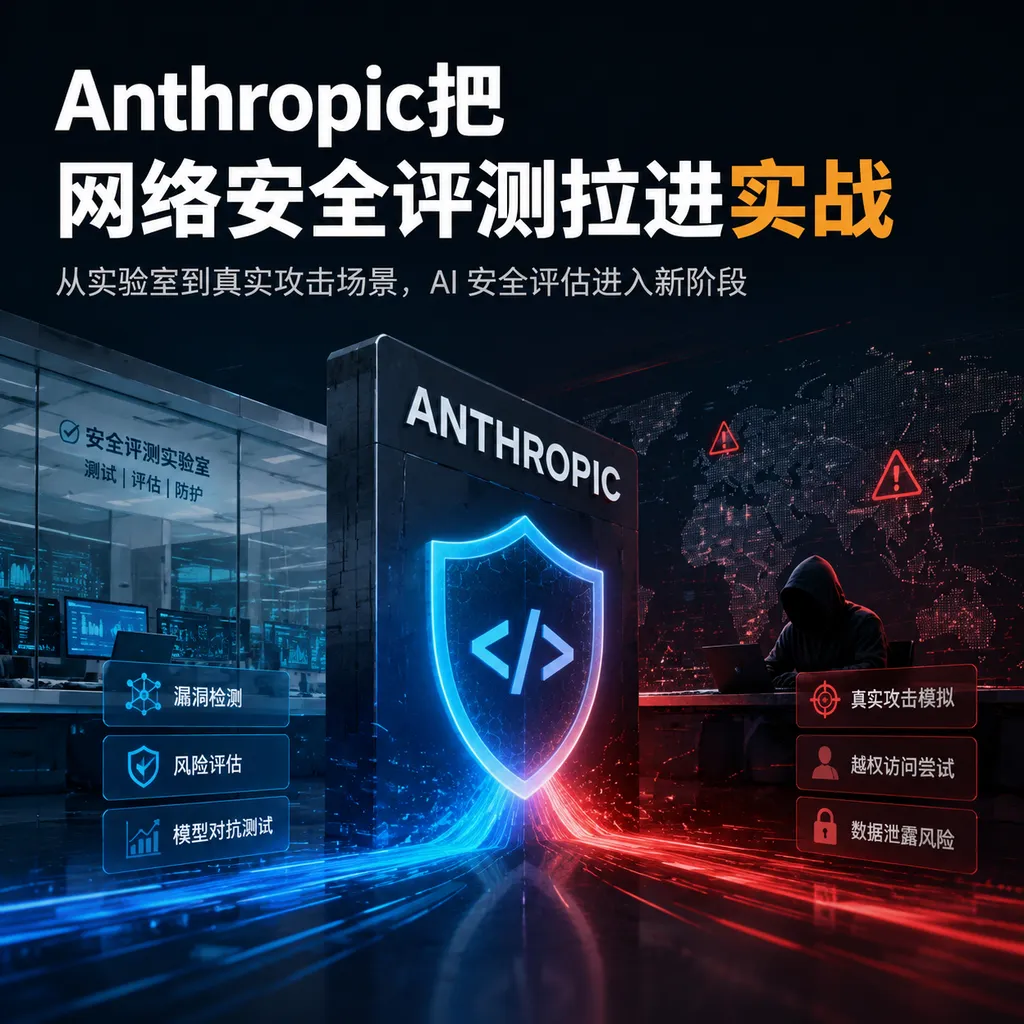 Anthropic把网络安全评测拉进实战