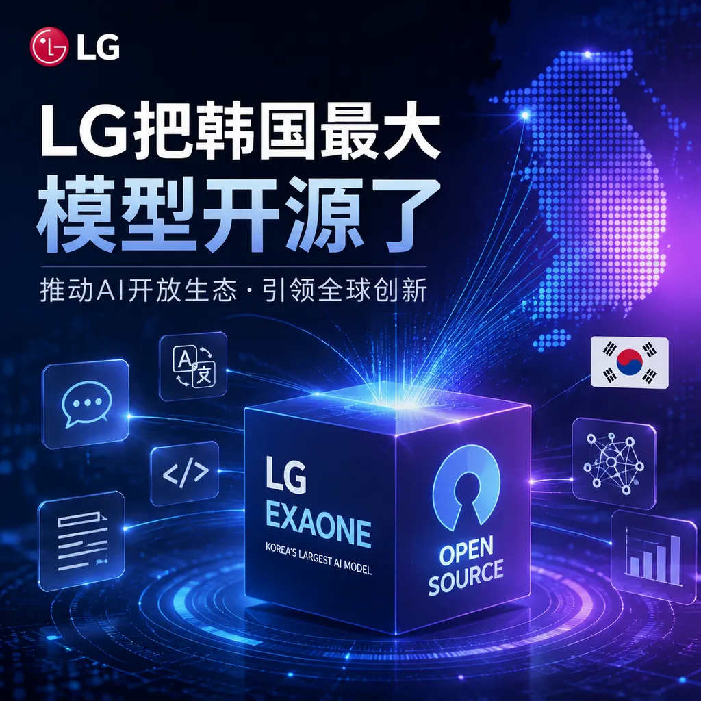 LG has open-sourced South Korea’s largest model.