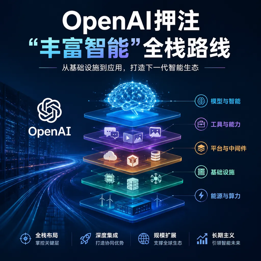 OpenAI押注“丰富智能”全栈路线