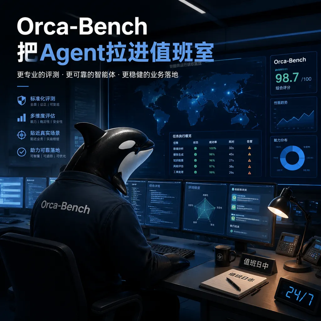 Orca-Bench Brings Agents into the Duty Room