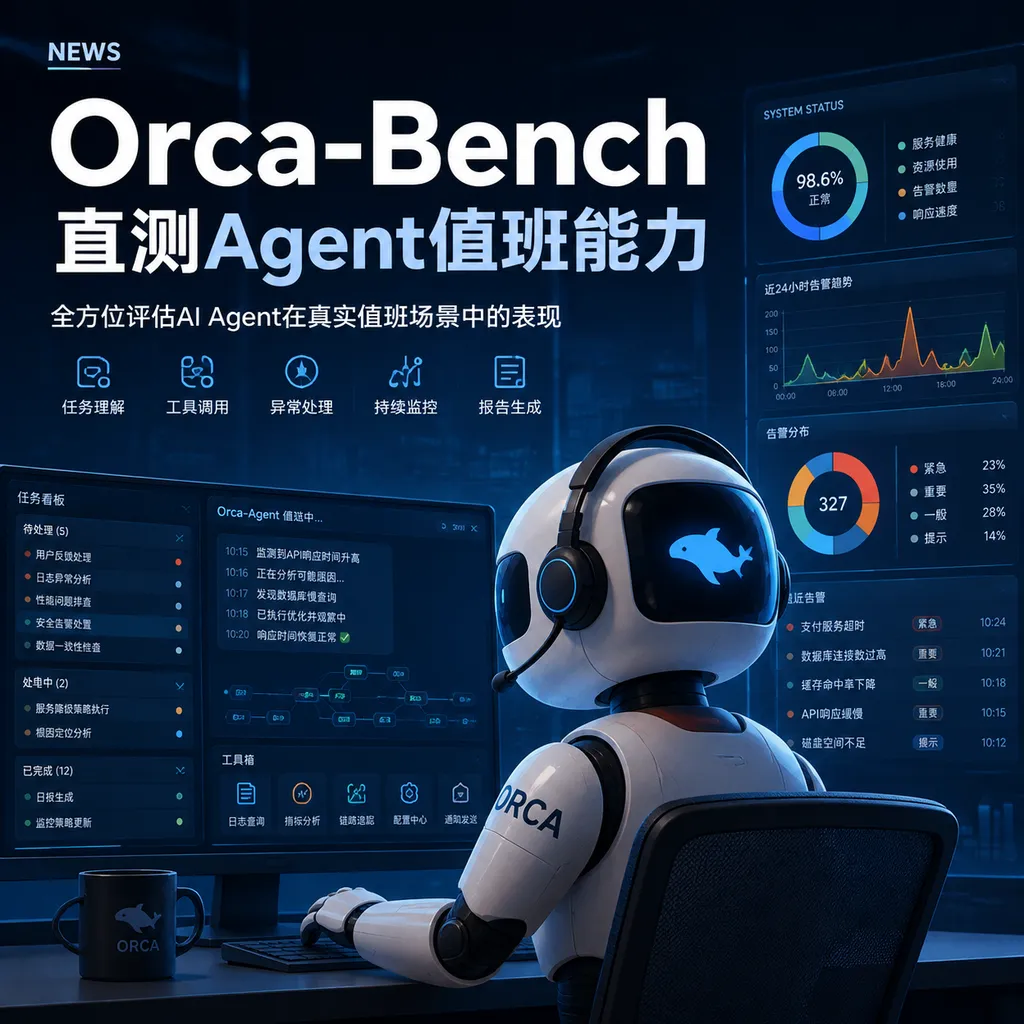 Orca-Bench直测Agent值班能力