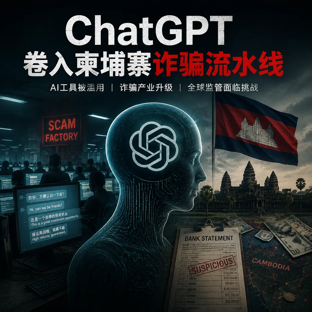 ChatGPT卷入柬埔寨诈骗流水线