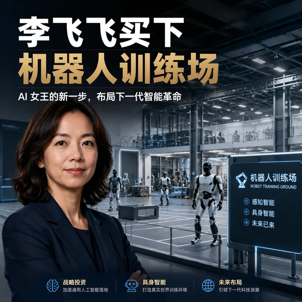 Fei-Fei Li Acquires Robot Training Facility