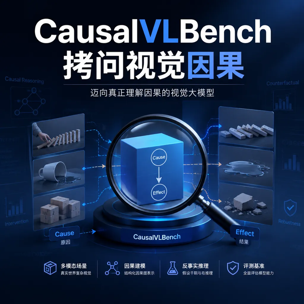 CausalVLBench Challenges Visual Causality