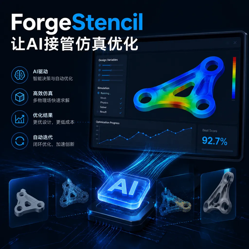 ForgeStencil让AI接管仿真优化