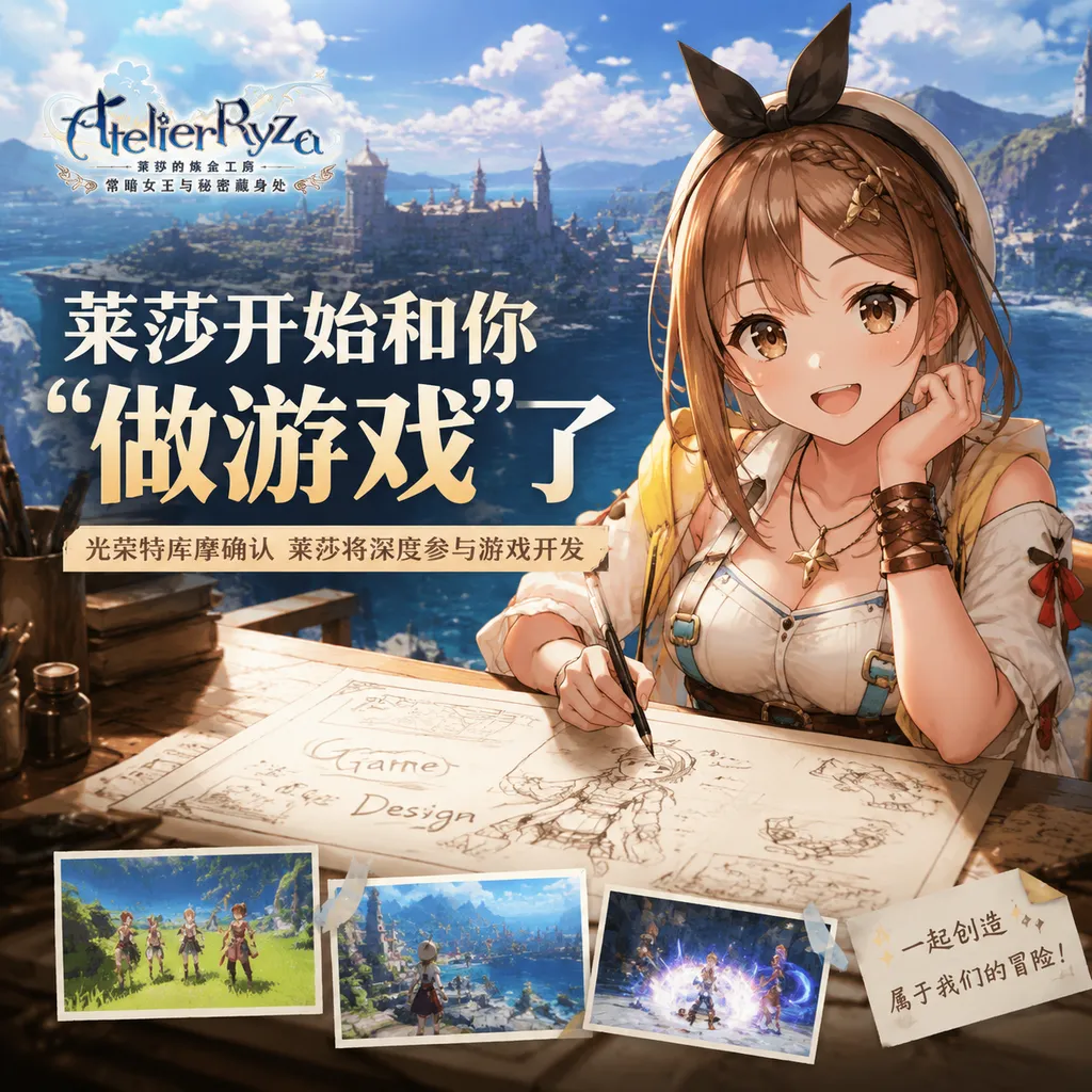 莱莎开始和你一起“做游戏”了