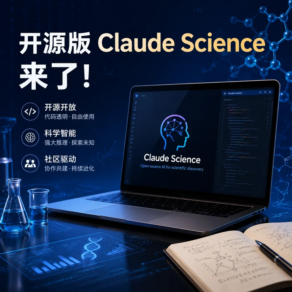 开源版 Claude Science 来了