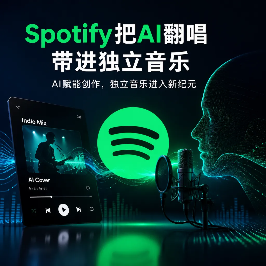 Spotify把AI翻唱带进独立音乐