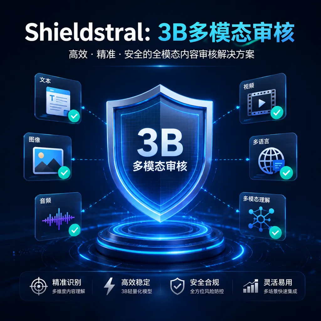Shieldstral:3B多模态审核