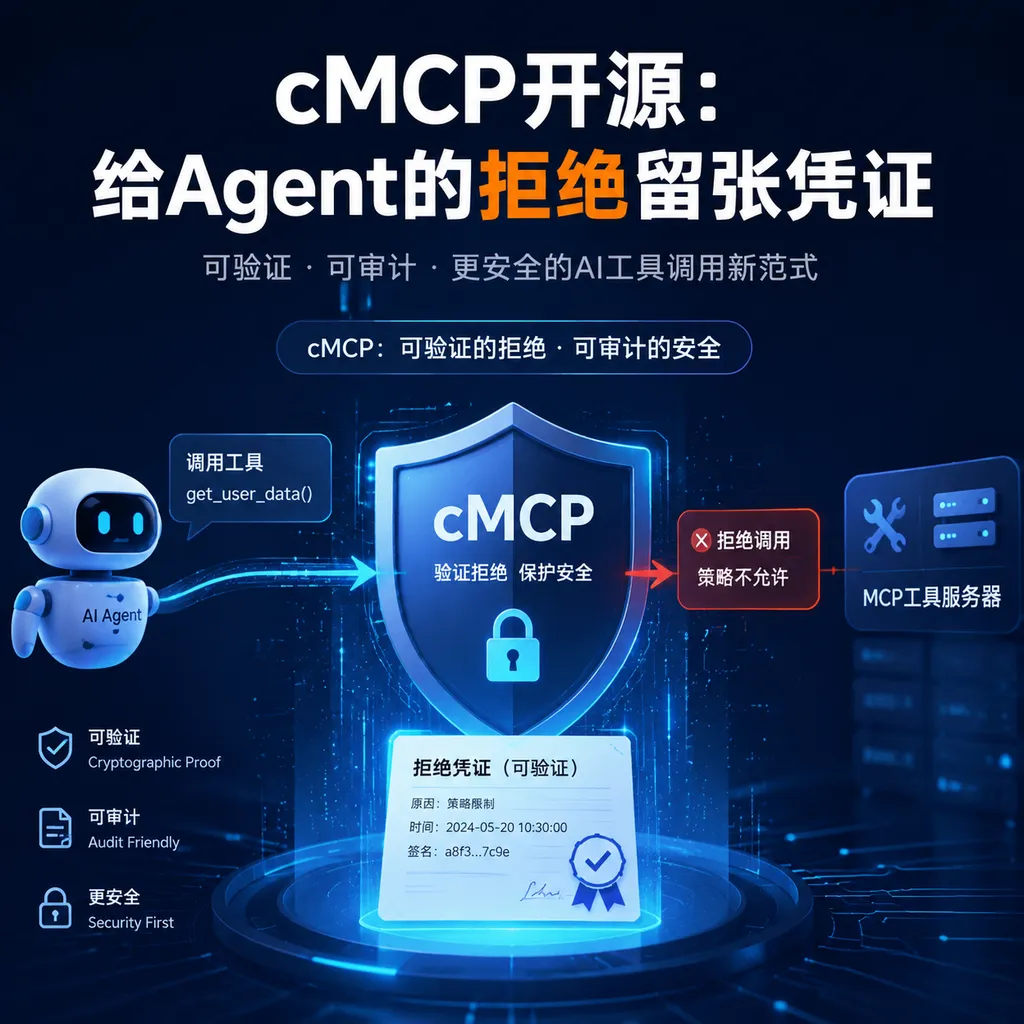 cMCP Goes Open Source: Giving Agent Refusals a Paper Trail
