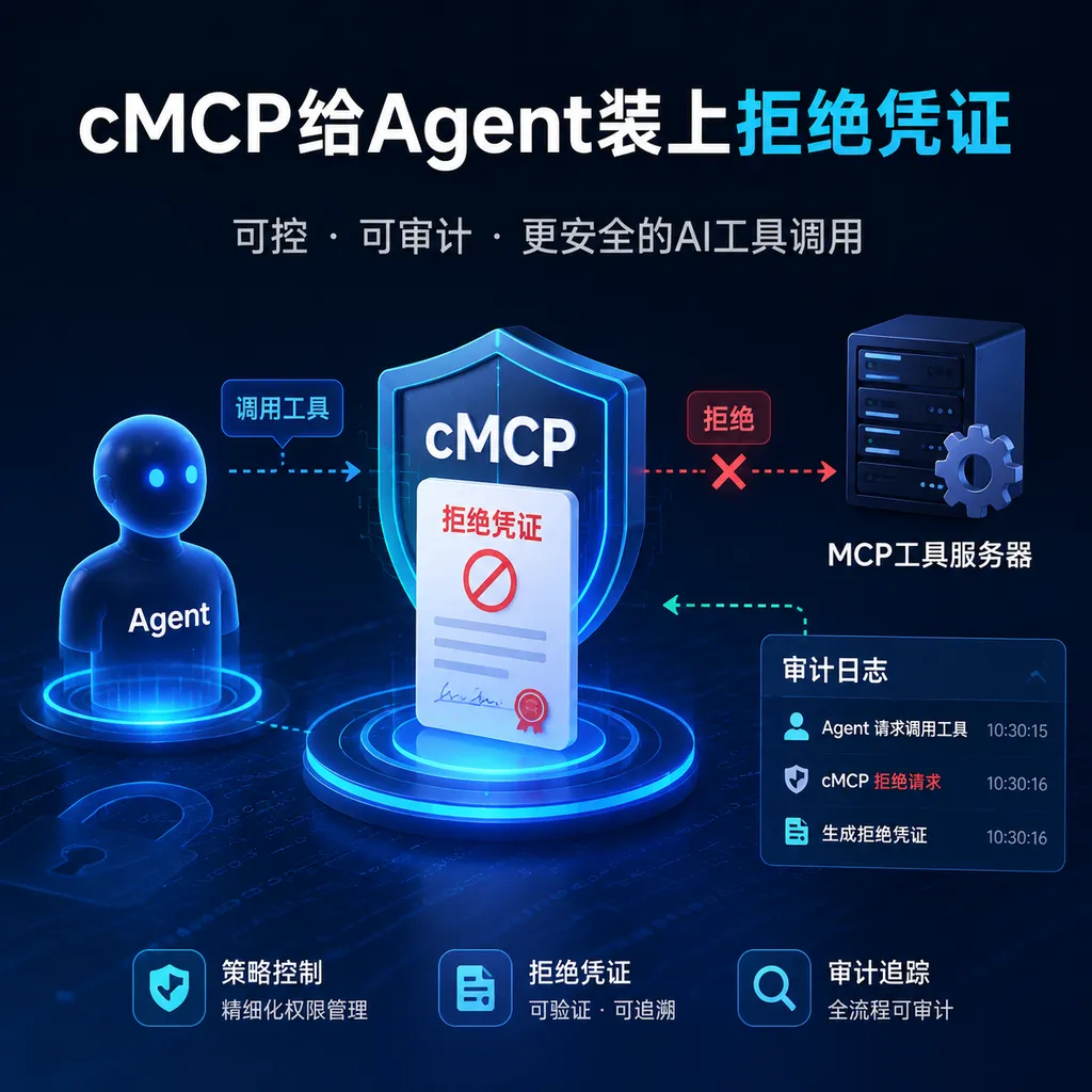 cMCP给Agent装上拒绝凭证