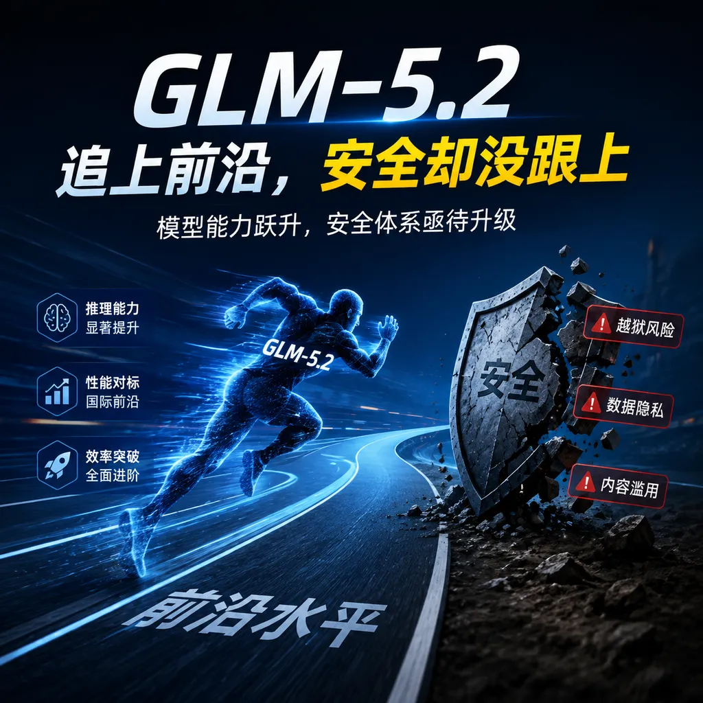 GLM-5.2追上前沿,安全却没跟上