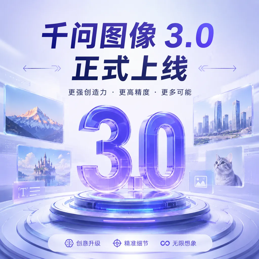 千问图像3.0正式上线