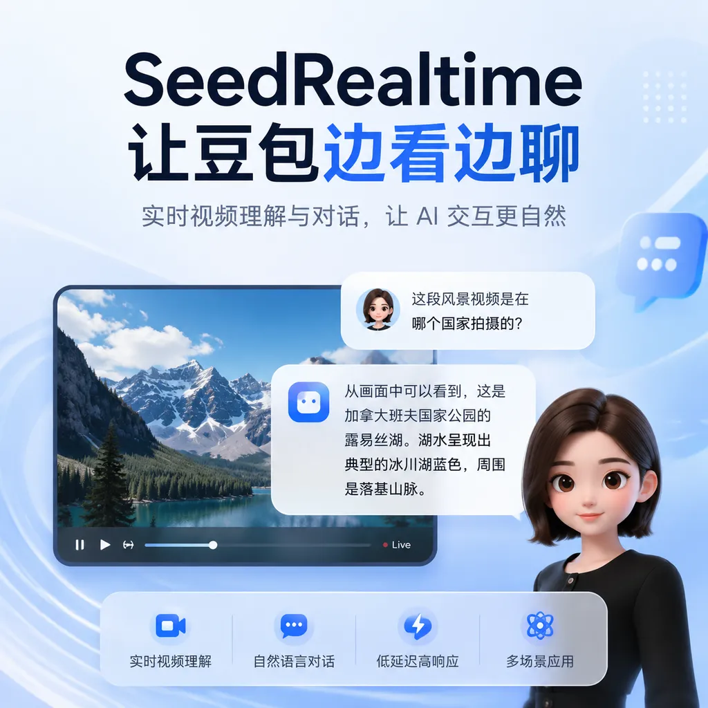 SeedRealtime让豆包边看边聊