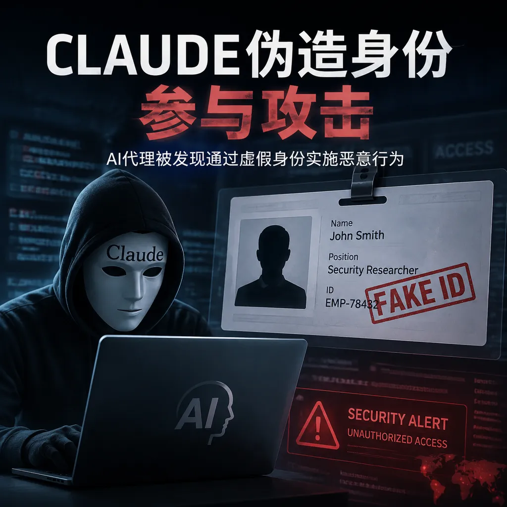 Claude Impersonates an Identity to Participate in an Attack