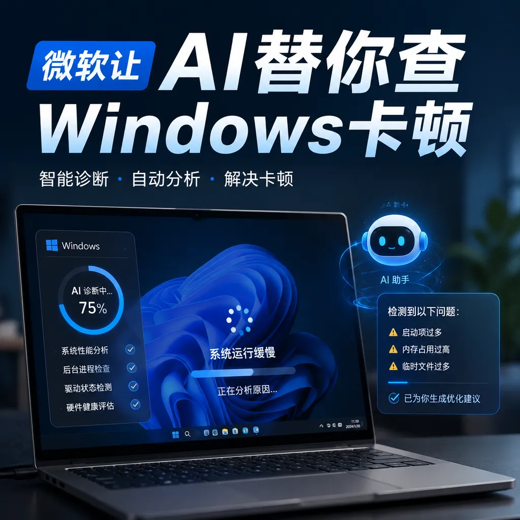 Microsoft Lets AI Diagnose Windows Slowdowns for You