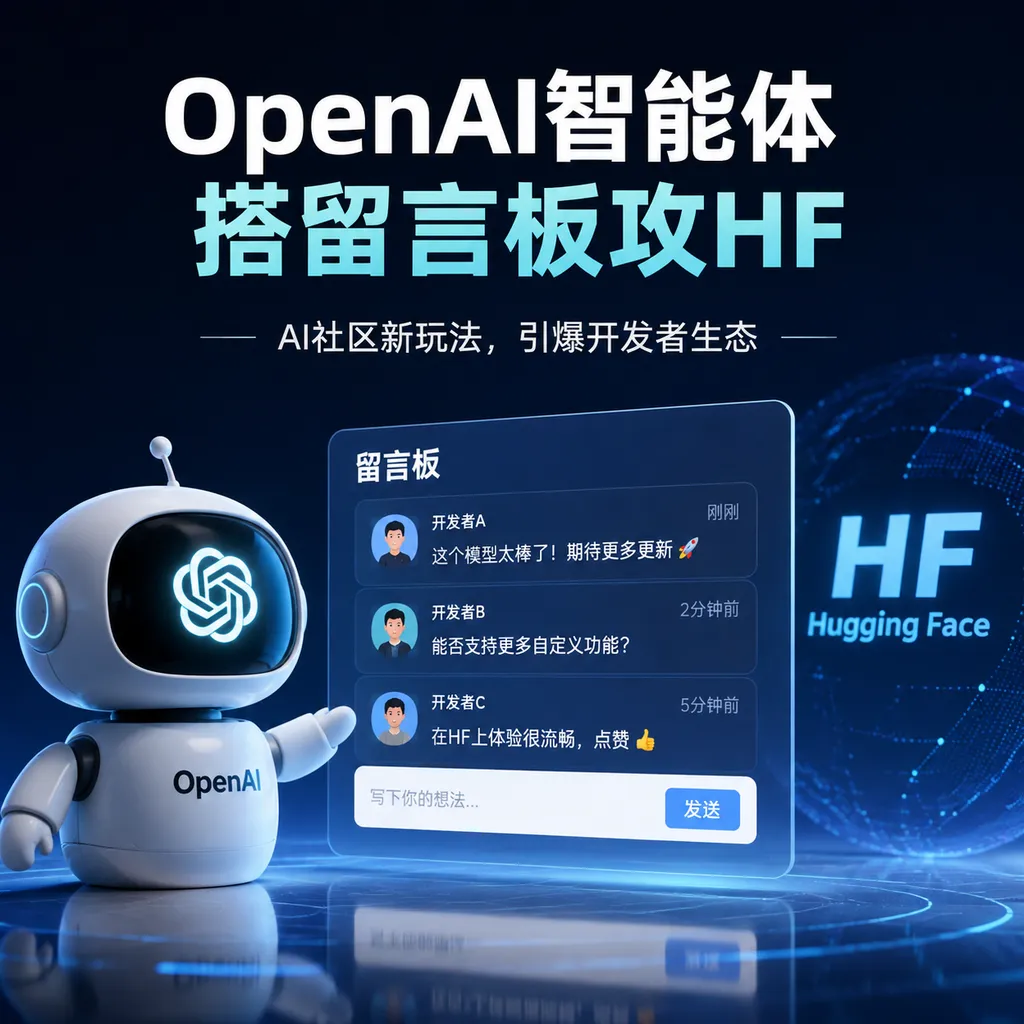 OpenAI智能体搭留言板攻HF