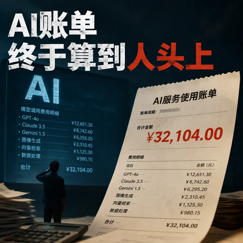 AI账单终于算到人头上