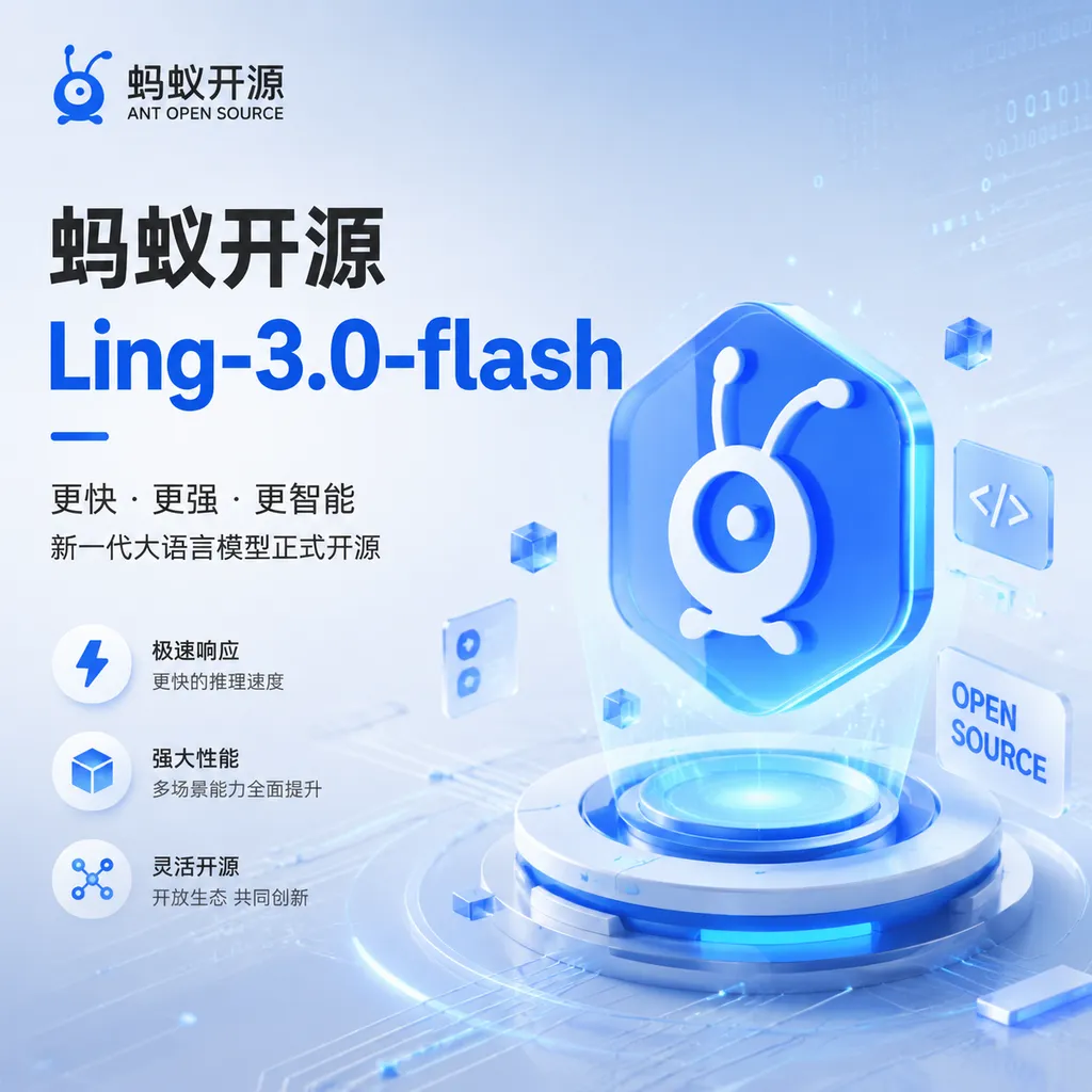 Ant Open-Source Ling-3.0-flash