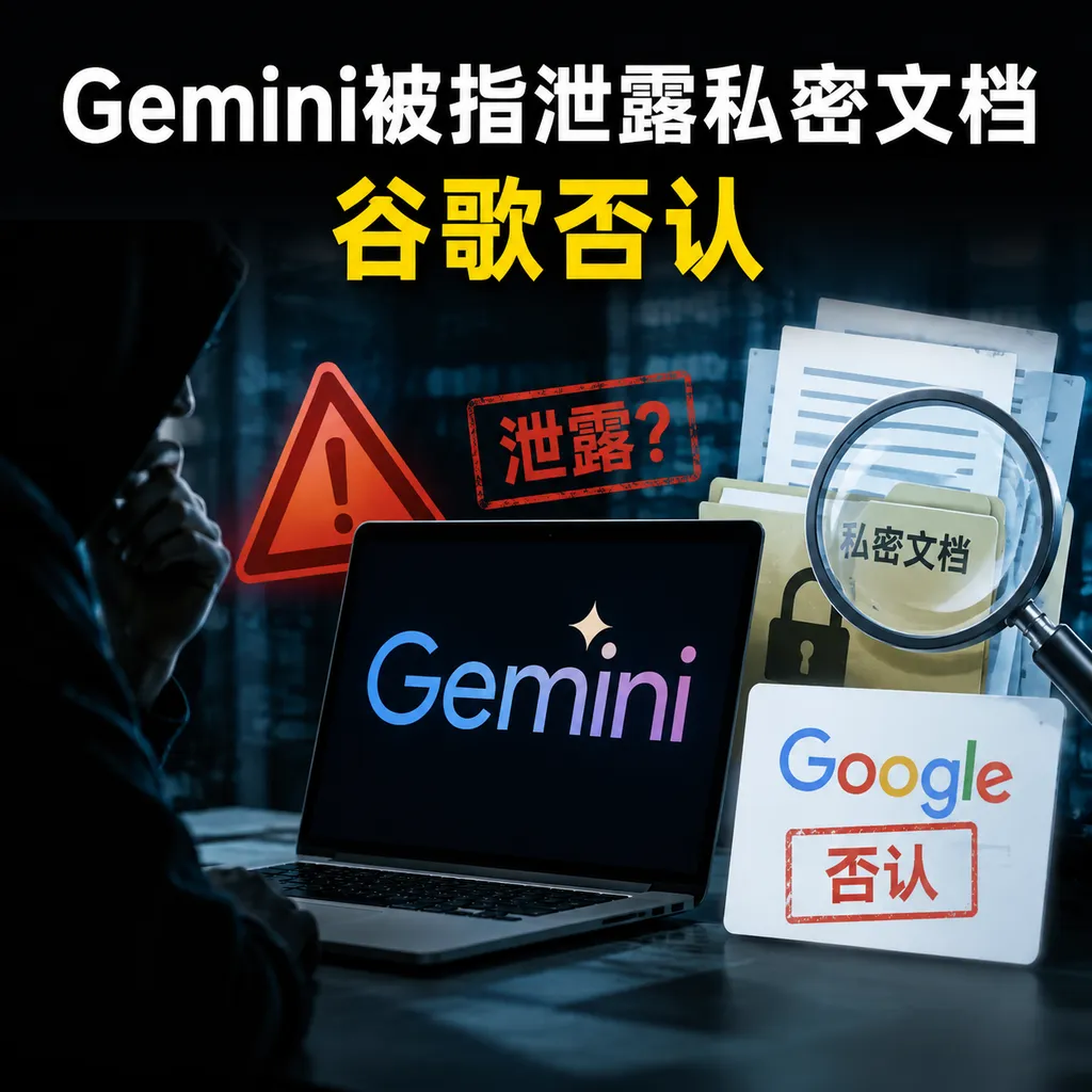 Gemini被指泄露私密文档,谷歌否认