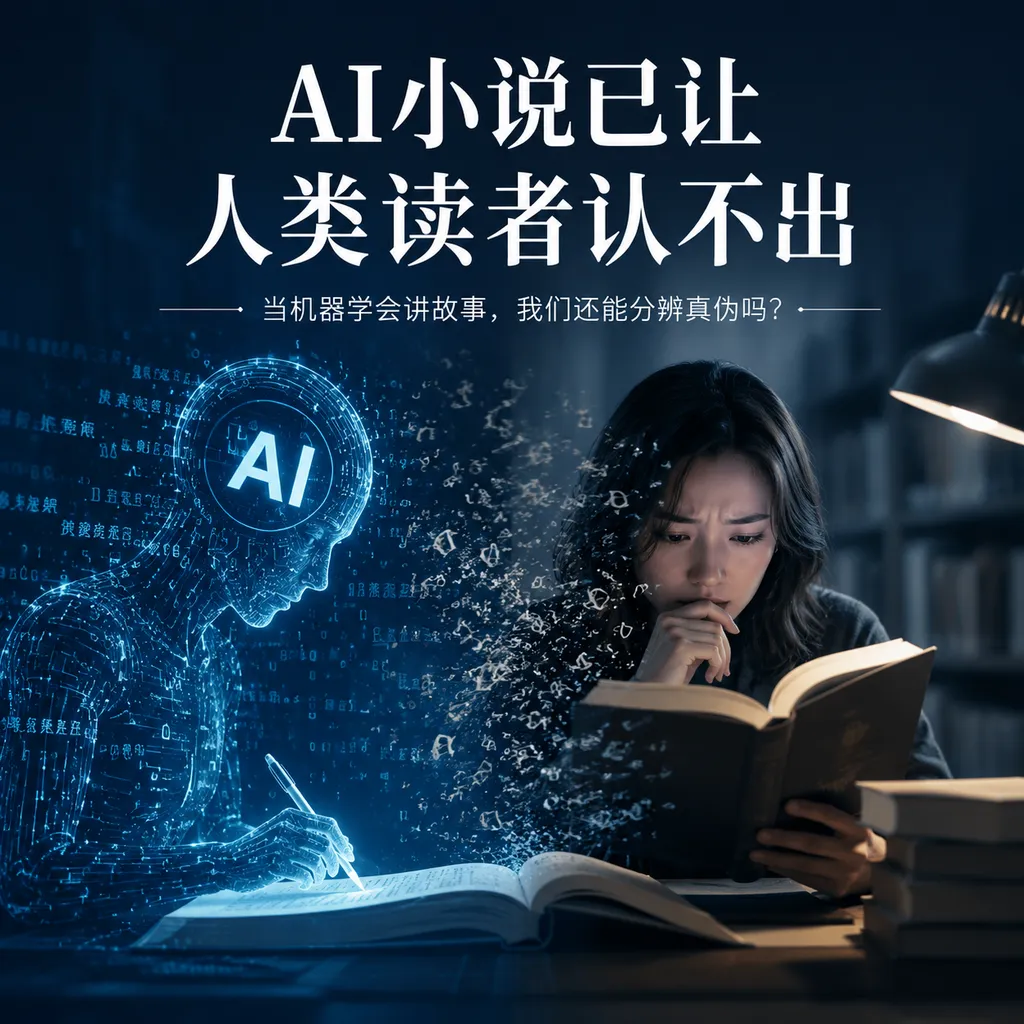 AI小说已让人类读者认不出