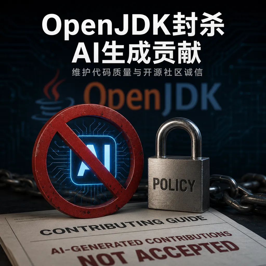 OpenJDK封杀AI生成贡献