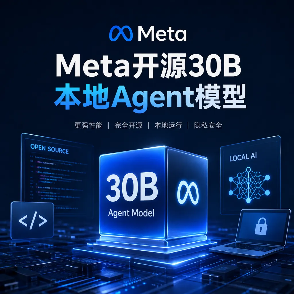 Meta开源30B本地Agent模型
