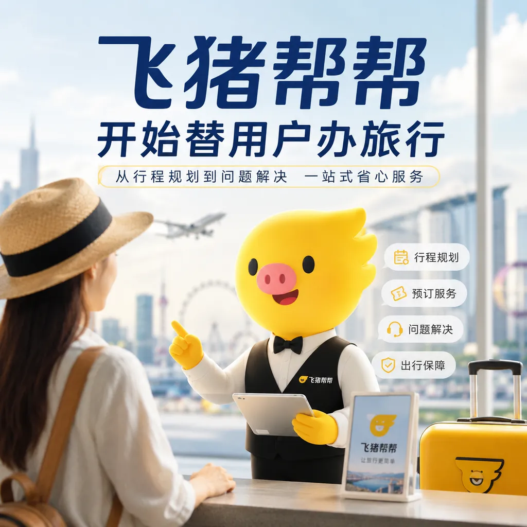 飞猪帮帮开始替用户办旅行