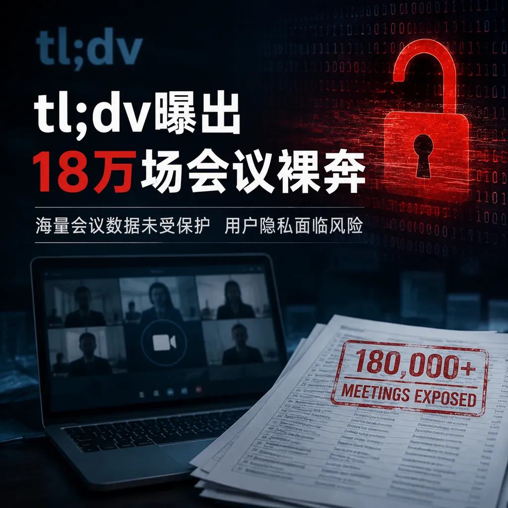 tl;dv曝出18万场会议裸奔
