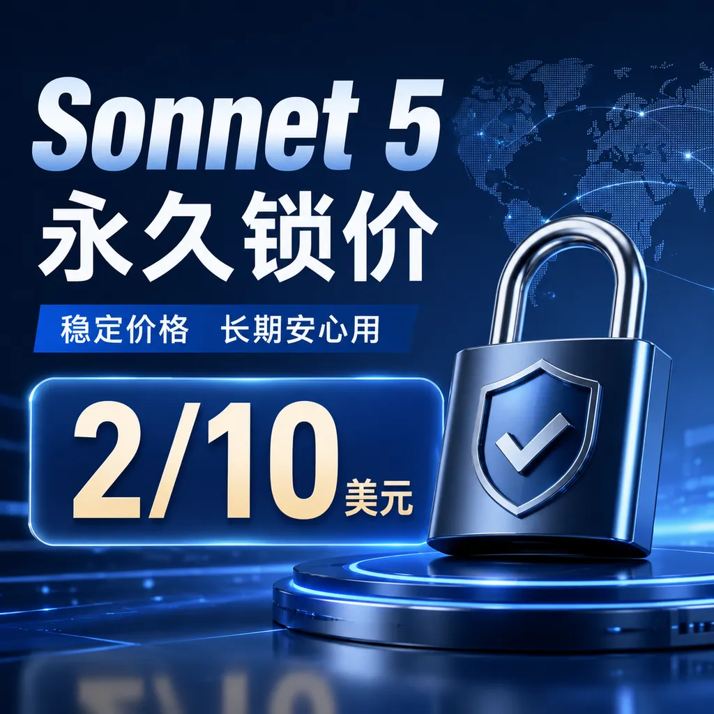 Sonnet 5永久锁价2/10美元