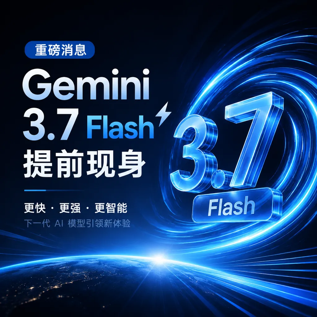Gemini 3.7 Flash提前现身