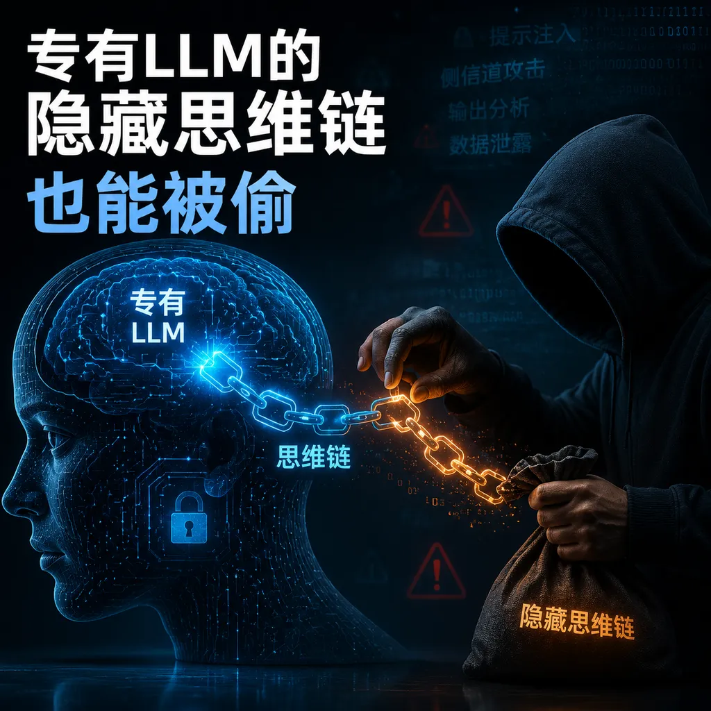 专有LLM的隐藏思维链,也能被偷