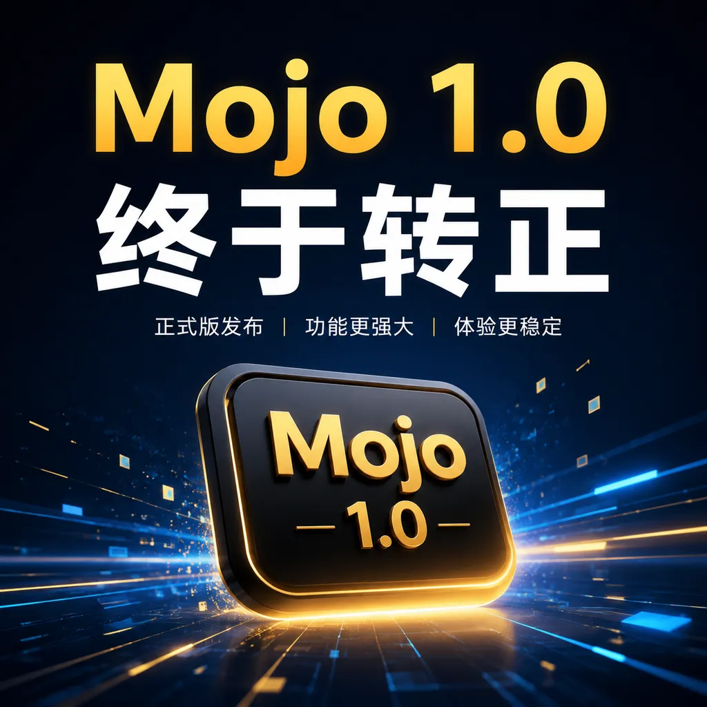 Mojo 1.0终于转正