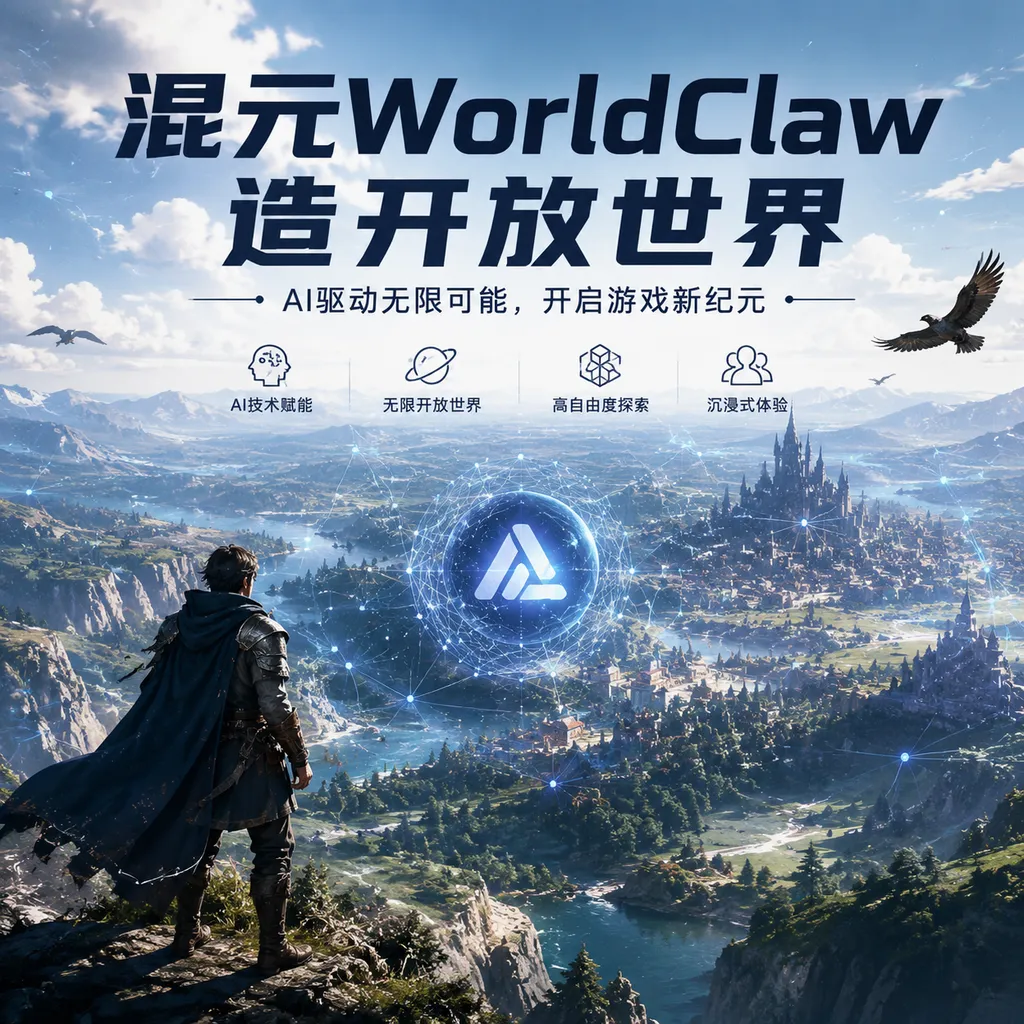 混元WorldClaw造开放世界