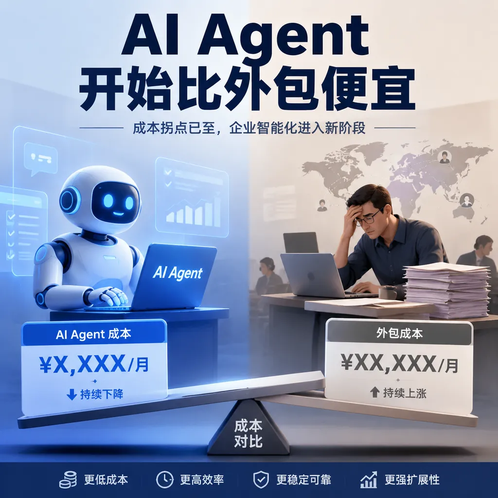 AI Agents Are Starting to Cost Less Than Outsourcing
