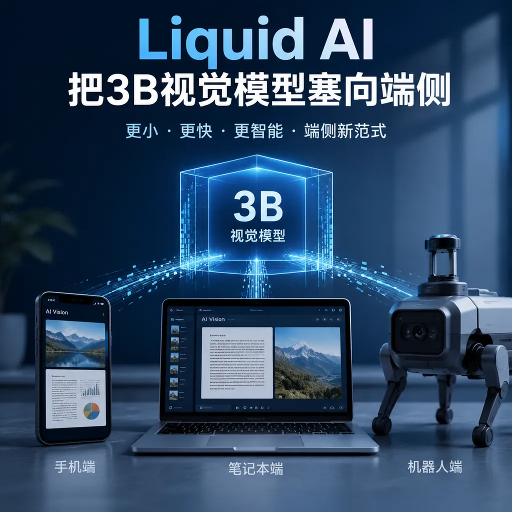 Liquid AI把3B视觉模型塞向端侧